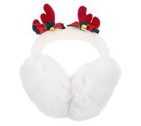 FRCOLOR Cache Oreilles Peluche Garçon Fille Antidérapant Motif de Cerf Chaud et Coupe Vent pour Garçon Fille Hiver Anniversaire