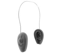 FRCOLOR Cache-oreilles Suspendus à L'huile Cuite Au Four Trousse Protège-oreilles Étanches D'oreilles Vibrations Kit De Cheveux Cérumen Autocollant Boucle Film Black Gel De Silice