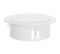 FRCOLOR Cache-trou Mural Décoratif pour Climatiseur 76-92 Mm en Plastique Abs Léger Facile à Installer pour Ouverture à Persiennes Tout Espace