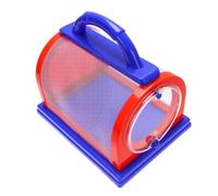 FRCOLOR Cage à Insectes Colorée avec Poignée et Filet pour Garçon Fille Kit Observation avec Loupe et Pince Boîtier Portable pour Attraper et Étudier Insectes pour Garçons et Filles