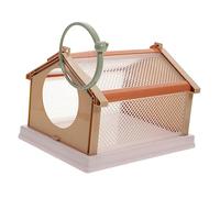 FRCOLOR Cage Dobservation Insectes Garçon Fille Plastique avec Poignée Boîte Collectrice DIY pour Exploration Extérieure Éducatif pour Garçons et Filles