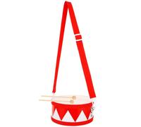 FRCOLOR Caisse Claire Pour Garçon Fille Kit De Tambour Éducatif Avec Sangle Réglable Instrument De Percussion Bois Convient Aux Tout-petits Et Aux Garçon Fille