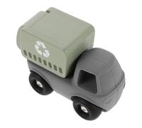 FRCOLOR Camion à Ordures pour Garçons Voiture à Friction sans Piles Modèle Ingénierie Plastique Véhicule de Construction Réaliste pour Développement Moteur et Jeu Éducatif