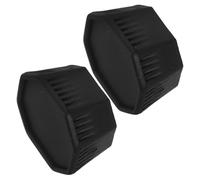 FRCOLOR Capuchon de Poignée en Plastique pour Badminton G4, Remplacement | Usage à Domicile, Installation Simple et Rapide, Noir, Accessoire Léger pour Entretien de Raquette