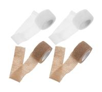 FRCOLOR Capuchons de Protection Antibruit et Anti-rayures pour Boutons et Fermetures Éclair de Sèche-linge, Lot de 4, Gaine Lavable et Réutilisable pour Protection Linge et Tambour