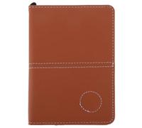 FRCOLOR Carnet de Golf PU Portable pour Score, Compact et Élégant | Bloc-notes de Notation, Usage sur Parcours et Tournois, Finition Pu, pour Femmes et Hommes