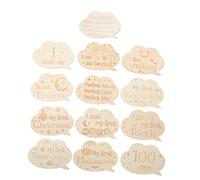 FRCOLOR Cartes Anniversaire Pour Garçon Fille Cartes De Croissance Étapes Pour Garçon Fille Commémoratives De Naissance