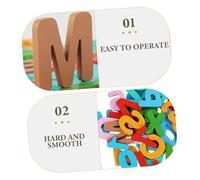 FRCOLOR Cartes Éducatives Doubles Faces pour Garçon Fille Jeu Orthographe Alphabet et Chiffres Cartes Mathématiques Ludiques pour Tout-Petits Jeu Pédagogique de Préscolaire pour Garçons