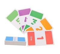 FRCOLOR Cartes Éducatives pour Tout Petits Ans Flash Cards Sensorielles Apprentissage des Couleurs Chiffres Formes Animaux et Alphabet ABC pour Garçon Fille