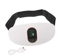 FRCOLOR Ceinture Amincissante Électrique Masseur Abdominal Portable De Massage Vibrante Pour Abdomen Et Relaxation