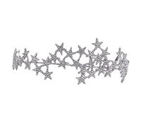 FRCOLOR cerceau de cheveux de mariée hair charms accessoire femme Accessoires pour filles accessoires paillettes accessoire fete rhinestone cheveux de fête coiffe de mariage femme Silver