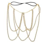 FRCOLOR Chaîne de Corps pour Femmes avec Cristaux Collier de Cuisse et Bijoux de Jambe