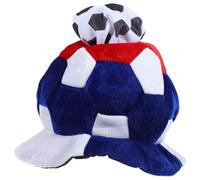 FRCOLOR Chapeau de Football Léger et Souple pour Supporter, Accessoire de Fête et Déguisement, Décoration de Tête aux Couleurs France, pour Matchs et Célébrations Festives