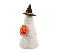 FRCOLOR Chapeau de Sorcière Noir Mini pour Animaux, Léger en Polyester, Ajustement Sécurisé, Décoration d'halloween pour Fêtes et Usage Quotidien des Petits Chiens et Chats