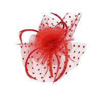 FRCOLOR Chapeau Fascinator Rétro Voile pour Fête et Cosplay Accessoire Élégant