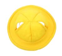 FRCOLOR Chapeau Lapin Nain Jaune en Feutre Mini Chapeau Confortable pour Animaux de Compagnie, Accessoire Costume pour Cosplay et Fêtes