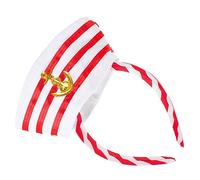 FRCOLOR Chapeaux De Voile En Tissu Rouge Chapeaux De Chapeau De Casquette De Marin