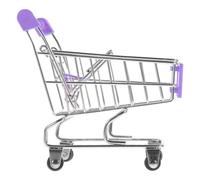 FRCOLOR Chariot de Courses Miniature Caddie de Réaliste pour Rangement de Fournitures Accessoire de Simulation pour Décoration Petit