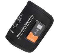 FRCOLOR Chauffe-biberon USB Multifonction pour Bébé, Pochette Isotherme Néoprène Noir, Réglable 40-45°c, Portable pour Voyage et Allaitement, Chauffe-lait Maternel Enveloppé, Pratique