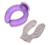 FRCOLOR Chauffe-nuque U Forme de U Réversible Chaud et Froid Coussin Ergonomique Lavable pour Soulagement des Douleurs Cervicales et Épaules Bouillotte Douce avec Housse Amovible