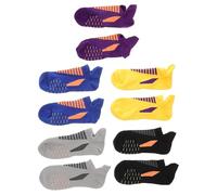 FRCOLOR Chaussettes de Course pour Femmes Compressives Basses Lot de 5 set de Paires Multicolores Respirantes en Maille Absorbantes et Légères pour Running et Sport Quotidien