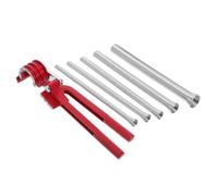FRCOLOR Cintreuse de Tubes Manuelle Portable à Trois Rainures | Mécanisme à Ressort Intégré, Poignée Ergonomique, pour Tuyaux de Climatisation et Lignes de Frein