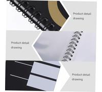 FRCOLOR Classeur Partition Musique Pochette Transparente pour Rangement Partitions Piano Chemise Durable et Pratique pour Musiciens et Étudiants