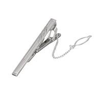 FRCOLOR Clip De Revers D'affaires Liens Pour Les Hommes Clip Sur Cravate Épingles à Cravate Tip Clip Pour Les Hommes Pince à Sangle Attachez Les Clips Pour Hommes Silver