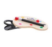 FRCOLOR Clips De Cheveux Adorables Pour Femmes Creative Huile Painting Brush Barrettes Paint Trays Palettes Clip Clip Idéal Pour La Fête De Bureau