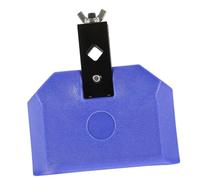 FRCOLOR Cloche Batterie Plastique Bleue avec Support et Accessoire Percussion Portable Instrument Musique Cowbell pour Kit Batterie Latin et Percussion