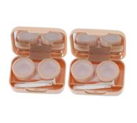 FRCOLOR Coffret Portable 2 Pièces Petit Étui Parfait pour Les Activités De Plein Air Compact Et sans Poussière