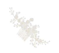 FRCOLOR coiffe de mariée hair charms robe soiree robe de gala tenue de célibataire pour mariée peignes à cheveux de mariée peigne à cheveux de mariée accessoire de cheveux de mariée Golden
