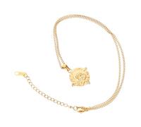 FRCOLOR Collier Amulette Pendentif Soleil Tarot Bijou Ras du Cou pour Femme Fille Accessoire Mode