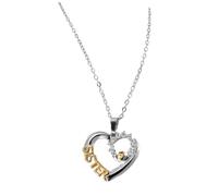 FRCOLOR Collier Bijoux Pour Femmes Collier Ras Du Cou Pour Filles Collier À Breloques Pour Femmes Collier Chaîne Collier Coeur Pour Femmes Collier En Or Femmes Colliers Médaillons