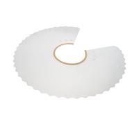 FRCOLOR Collier Élisabéthain Post-Opératoire pour Chien Taille L Collerette Souple Transparente Anti-Léchage Réglable Protection Médicale de Convalescence pour Animaux
