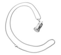 FRCOLOR Collier Flacon Collier Potion Pendentif Bouteille Liquide Flacon Bijoux Femme