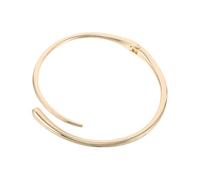 FRCOLOR Collier Ras Du Cou Ouvert En Métal Lisse Géométrique, Style Punk, Bijou Pour Femme, Finition Résistante Au Ternissement, Manchette Élastique Facile à Porter, Accessoire Pour Soirée Et Travail