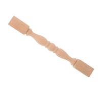 FRCOLOR Colonne en Bois Massif Sculpté pour Meuble, Poteau de Sculpture 24 X 2,5 Cm, Pièce de Mobilier Polyvalente pour Armoire et Support Décoratif, Adapté à L’Organisation Cuisine