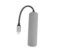 FRCOLOR Concentrateur de Données Portable Hub USB à 5 Ports pour Ordinateurs et Téléphones Connect Disque Dur Externe et Souris
