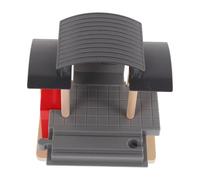 FRCOLOR Connecteur de Piste Bois pour Train Électrique Accessoires de Gare Bois Éducatif pour Garçon Fille Développement Motricité et Créativité pour Jeu Groupe