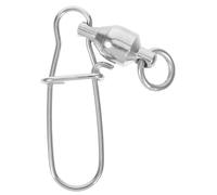 FRCOLOR Connecteur De Roulement De Cerf-Volant Capuchon De Crochet Acier Inoxydable pour Bobine De Ligne De Rechange Accessoire De Cerf-Volant
