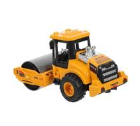 FRCOLOR Construction Vehicles Toy Set for Multi Vehicle Engineering Models Including Roller Excavator Bulldozer Inertia Driven Safe Easy to Clean Toys for Indoor and Outdoor Play