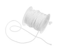 FRCOLOR Cordon de Tirage pour Stores Vénitiens, Polyester Blanc 2, 2mm, 20 | Cordelette de Rechange, Longueur Découpable, Toucher Souple, Usage Maison