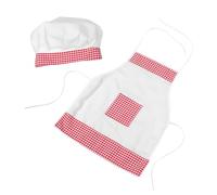 FRCOLOR Costume Garçon Fille Chef pour Photos Jours Tenue Confortable pour Né Accessoires Photo et Faciles à Enfiler Tenue Unique pour Garçon Fille