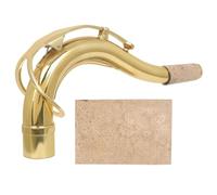 FRCOLOR Coude de Ténor en Laiton avec Feuille de Kit de Remplacement de Manche pour Ténor Accessoire Musical Solide et Compatible pour Réparation et Entretien