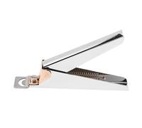 FRCOLOR Coupe-ongle clou ciseaux à cuticules nail art boucle tondeuses portable ongles antidérapant nail charms outils nail art lena nail coupe ongle nails Acier inoxydable Silver