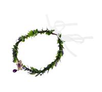 FRCOLOR Couronne de Fée V Shape pour Mariée Accessoire Floral Artisanal avec Pendentif Goutte Eau Diadème Élégant pour Mariage Fêtes et Séances Photo