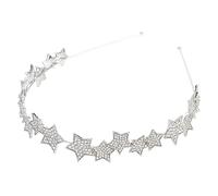 FRCOLOR couronne de mariée étoile bandeaux de mariée pour chic Coiffes adulte faire la fête hair charms hair toppers accessoire fete bandeau diadème Couronne de mariage alliage Silver