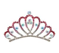 FRCOLOR Couronne D'enfants Accessoires De Cheveux De Fleurs Bouquet Couronnes De Reconstitution Historique Bandeau Fille Tiare Accessoires De Cheveux De Bal Filles Casque Pour Femme Rose