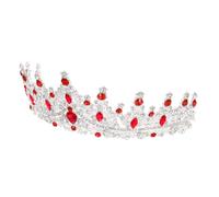 FRCOLOR Couronne Diadème Élégant pour Anniversaire Mariage Prom et Fête Rhinestones Accessoire Multifonctionnel et Confortable